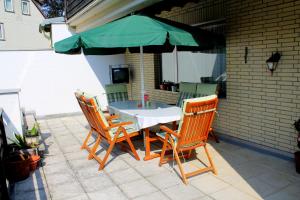 Patio nebo venkovní prostory v ubytování Haus Veni