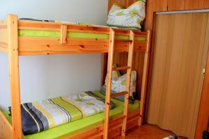 Postel nebo postele na pokoji v ubytování Haus Veni