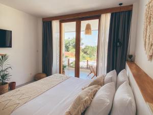 Postel nebo postele na pokoji v ubytování Arya Wellness - female only + 33 fotografií