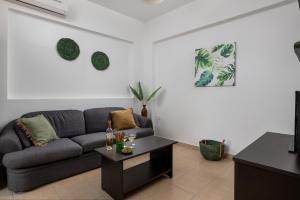 Posezení v ubytování Lindos Olive Suites