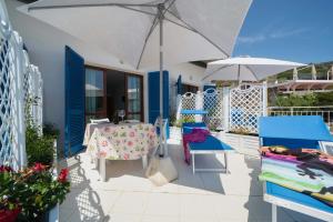Patio nebo venkovní prostory v ubytování Le sirene