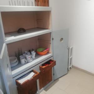 Dapur atau dapur kecil di Ca'Silvia