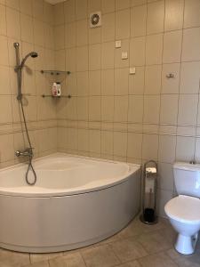 Um banheiro em New Ferry Klaipeda