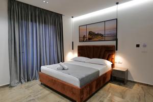 Postel nebo postele na pokoji v ubytování Hotel Eagle