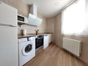 Kuchyň nebo kuchyňský kout v ubytování Apartamentos El Pozo