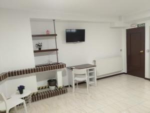 TV a/nebo společenská místnost v ubytování New Hortaleza Coliving