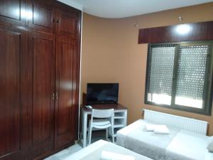 Postel nebo postele na pokoji v ubytování New Hortaleza Coliving