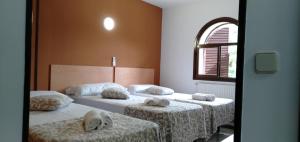 Postel nebo postele na pokoji v ubytování New Hortaleza Coliving