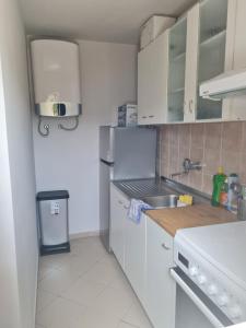 Kuchyň nebo kuchyňský kout v ubytování Studio apartment Ivan
