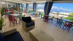 Balkón nebo terasa v ubytování Capri Bougainville Luxury Boutique Hotel