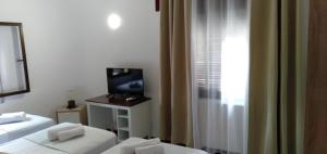 TV a/nebo společenská místnost v ubytování New Hortaleza Coliving