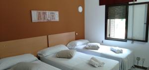 Postel nebo postele na pokoji v ubytování New Hortaleza Coliving