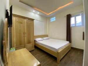 Postel nebo postele na pokoji v ubytování Thảo Nguyên