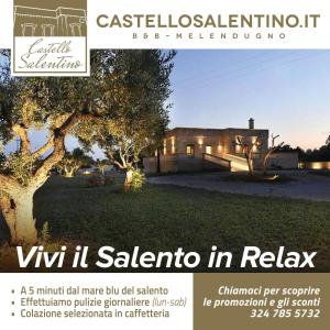 a poster for a villa california in real estate at Castello Salentino B&B Melendugno in Melendugno