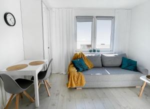 Posedenie v ubytovaní Przytulny apartament 500m od morza.