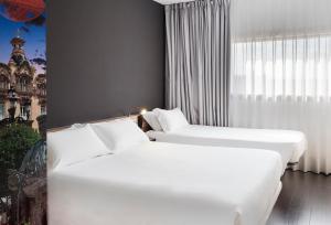 Posteľ alebo postele v izbe v ubytovaní B&B HOTEL Albacete