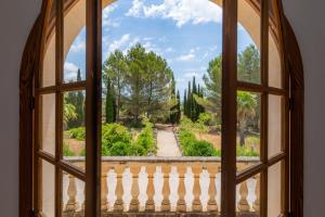 Ein Garten an der Unterkunft Luxusfinca Son Mas
