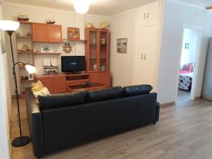 Televízia a/alebo spoločenská miestnosť v ubytovaní Apartamento Tranquilo Zona Paseo de Lordelo - WIFI - Mascotas