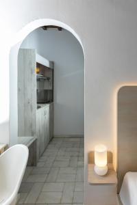 Koupelna v ubytování Andromeda Residence + 37 fotografií