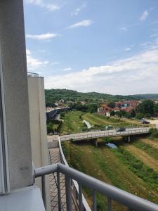 Balkón nebo terasa v ubytování WING 3 apartman ,,BC ,,