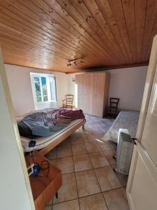 Voodi või voodid majutusasutuse Casa Hürlimann toas
