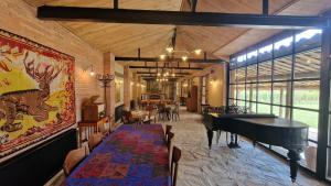 Restaurace v ubytování Giorgi Ushikishvilis Chateau-Marani