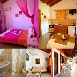 Kuchyň nebo kuchyňský kout v ubytování Palma Sidari Corfu