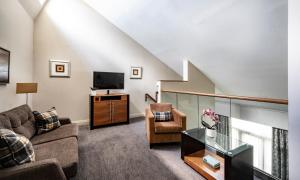 Norton House Hotel & Spa, Edinburgh tesisinde bir oturma alanı