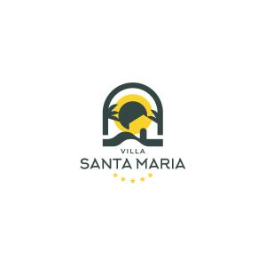 Ein Zertifikat, Auszeichnung, Logo oder anderes Dokument, das in der Unterkunft Villa Santa Maria ausgestellt ist