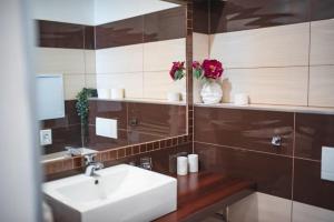 Vannituba majutusasutuses Wellness hotel Lucia