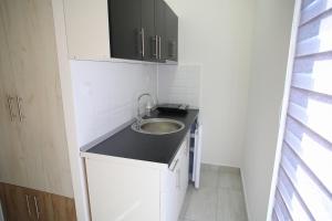 Kuchyň nebo kuchyňský kout v ubytování Apartmani Hedonist + 22 fotografií