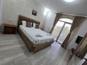 Postel nebo postele na pokoji v ubytování Pension Terra