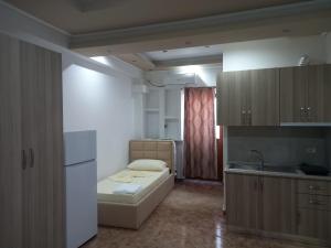 Postel nebo postele na pokoji v ubytování Bar Restorant Hotel Altini