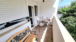 Balkón alebo terasa v ubytovaní Apartment Diocletian