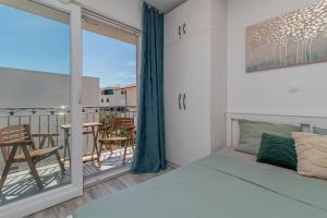 Balkoni atau teres di Apartmani Princi Trogir
