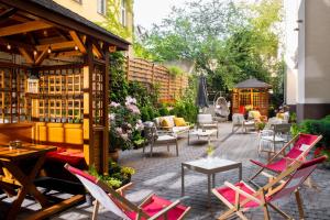 Vonkajšia záhrada v ubytovaní Amber Boutique Hotels - Hotel Amber