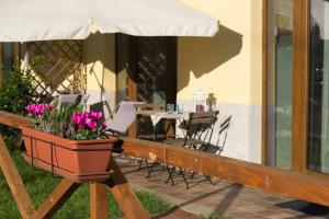 Zahrada ubytování Agriturismo Sensi