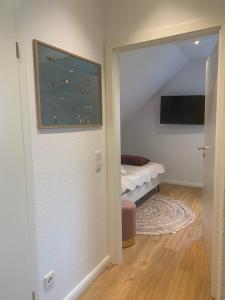 Postel nebo postele na pokoji v ubytování Hampton Huus