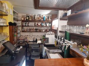 Kuchnia lub aneks kuchenny w obiekcie Rožmberská bašta