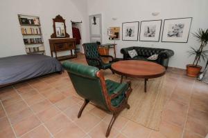 Zona de estar de Villa des Antiquaires