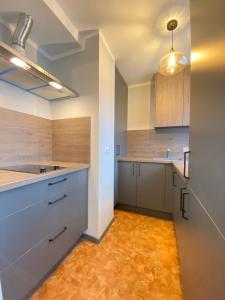 Køkken eller tekøkken på Jurmala holiday house