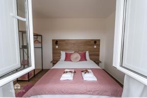 A bed or beds in a room at Casas de Campo - Real Mar