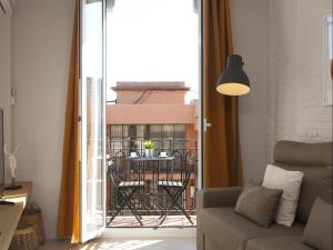 Balkón alebo terasa v ubytovaní Sunny Playa Apartment