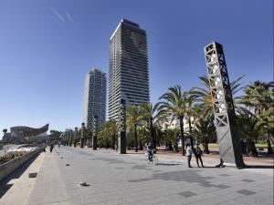 Výhľad na mesto Barcelona alebo výhľad na mesto priamo z apartmánu