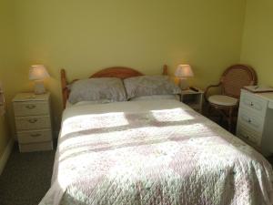 Postel nebo postele na pokoji v ubytování An Gleann Accommodation