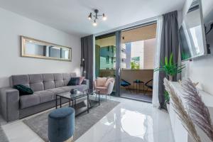 Posedenie v ubytovaní New modern apartment Andrea