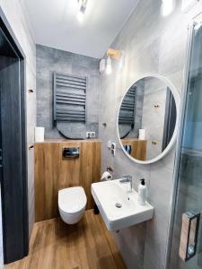 Kúpeľňa v ubytovaní Pod Czwórką + 32 fotografií