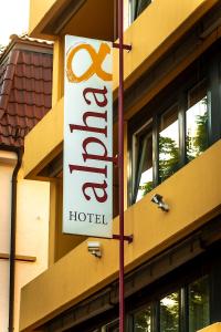 Certifikát, hodnocení, plakát nebo jiný dokument vystavený v ubytování Hotel Alpha