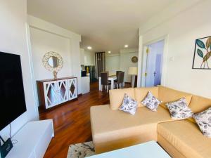 Χώρος καθιστικού στο Grand Winterberry - Lake View Luxury Residence