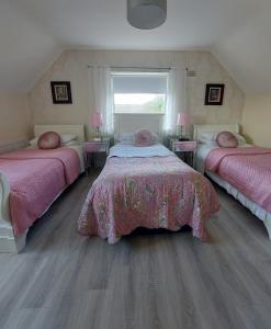 Postel nebo postele na pokoji v ubytování Brandon View House B&B